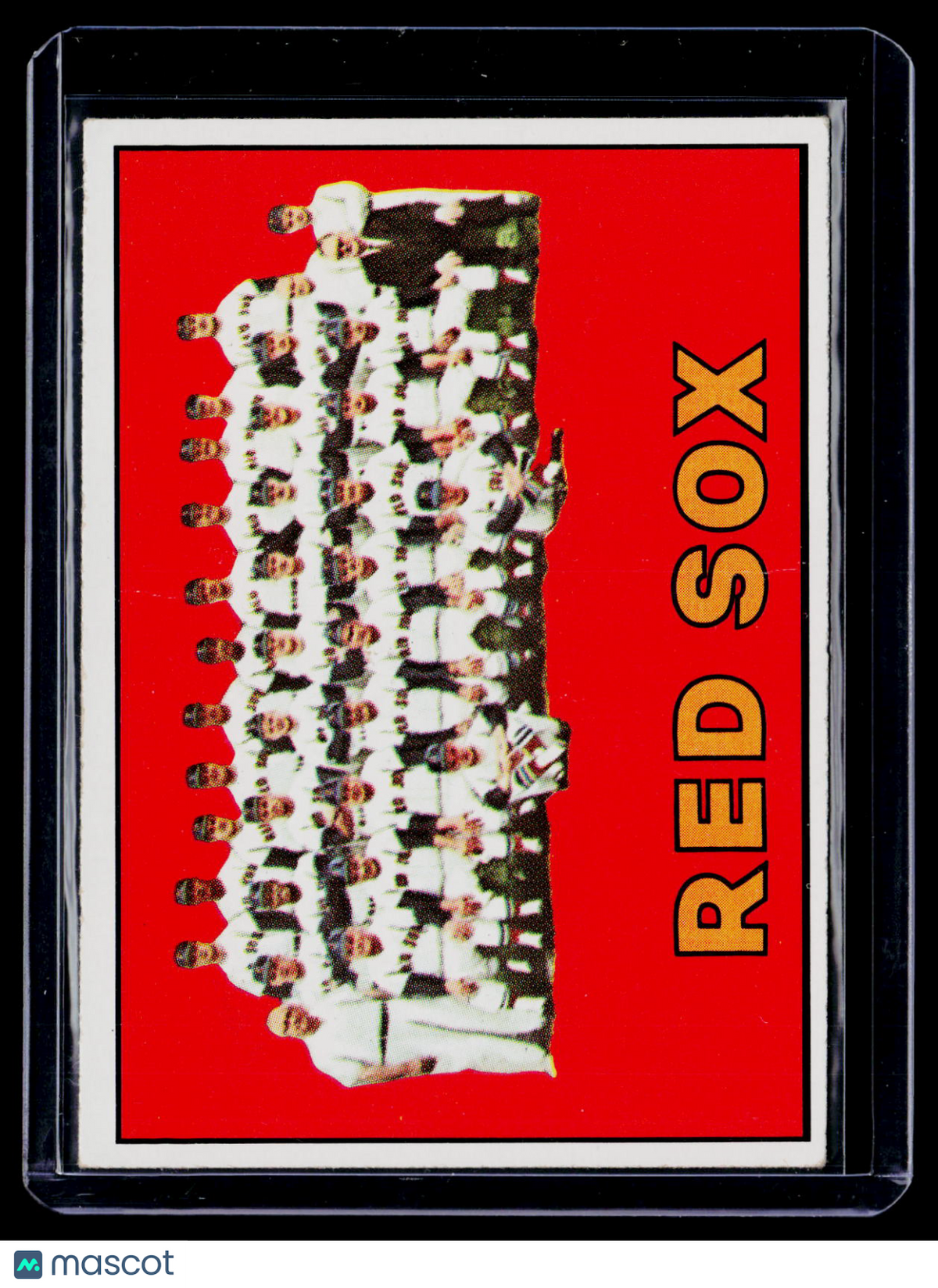 1967 Topps Boston Red Sox Team Card 604 Poor Condition