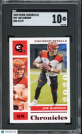 2020 Panini Chronicles Joe Burrow #19 Red 199 SGC 10