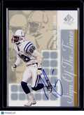 2000 SP Authentic Marvin Harrison Sign Of The Times Auto