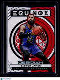 2024-25 Obsidian LeBron James Equinox Red Flood