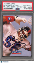 1991 Pro Set Lawrence Taylor PSA/DNA Authentic Auto