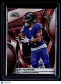 2025 Topps Chrome Black Zay Flowers Rose Gold 4/15