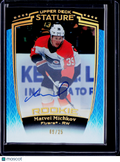 2024-25 Upper Deck Stature Matvei Mickov Rookie Auto 09/25