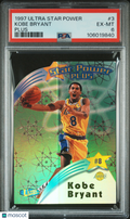 1997 Ultra Star Power Kobe Bryant Plus PSA 6