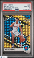 2020 Mosaic Killian Hayes Rookie Black Gold Choice 7/8 PSA 10 RC