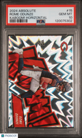 2024 Absolute Rome Odunze Horizontal Rookie Kaboom! PSA 10 RC