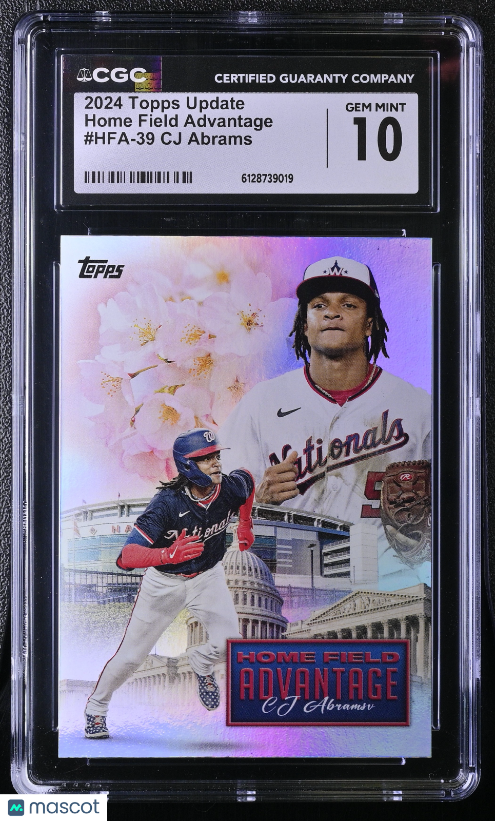 2024 Topps Update CJ Abrams Home Field Advantage CGC 10