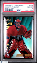 1998 Finest Centurions Jocelyn Thibault #C18 Refractor PSA 8