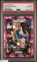 2023 Prizm Stephen Curry Pink Ice PSA 10