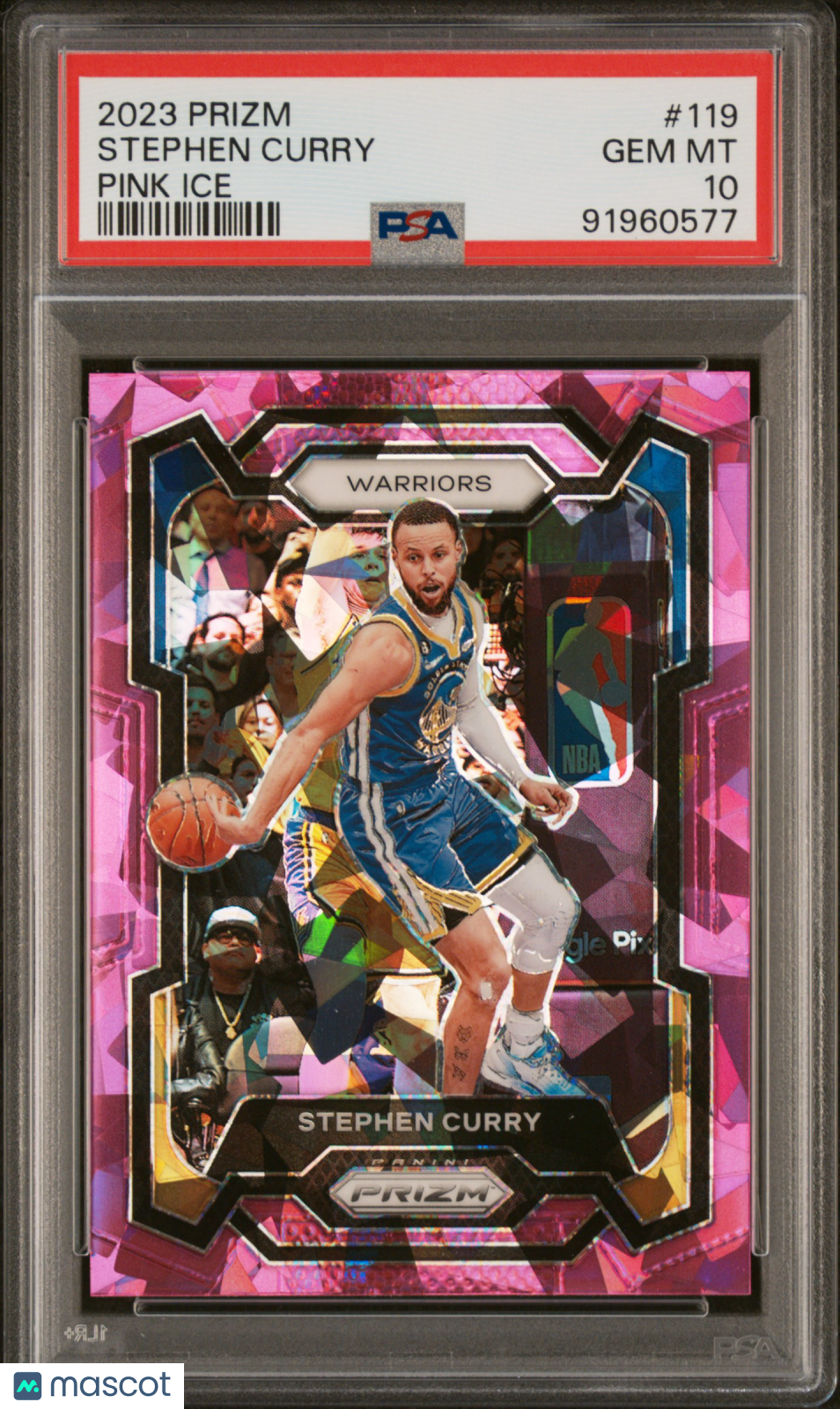 2023 Prizm Stephen Curry Pink Ice PSA 10