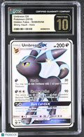 2019 Pokemon Hidden Fates Umbreon GX CGC Pristine 10