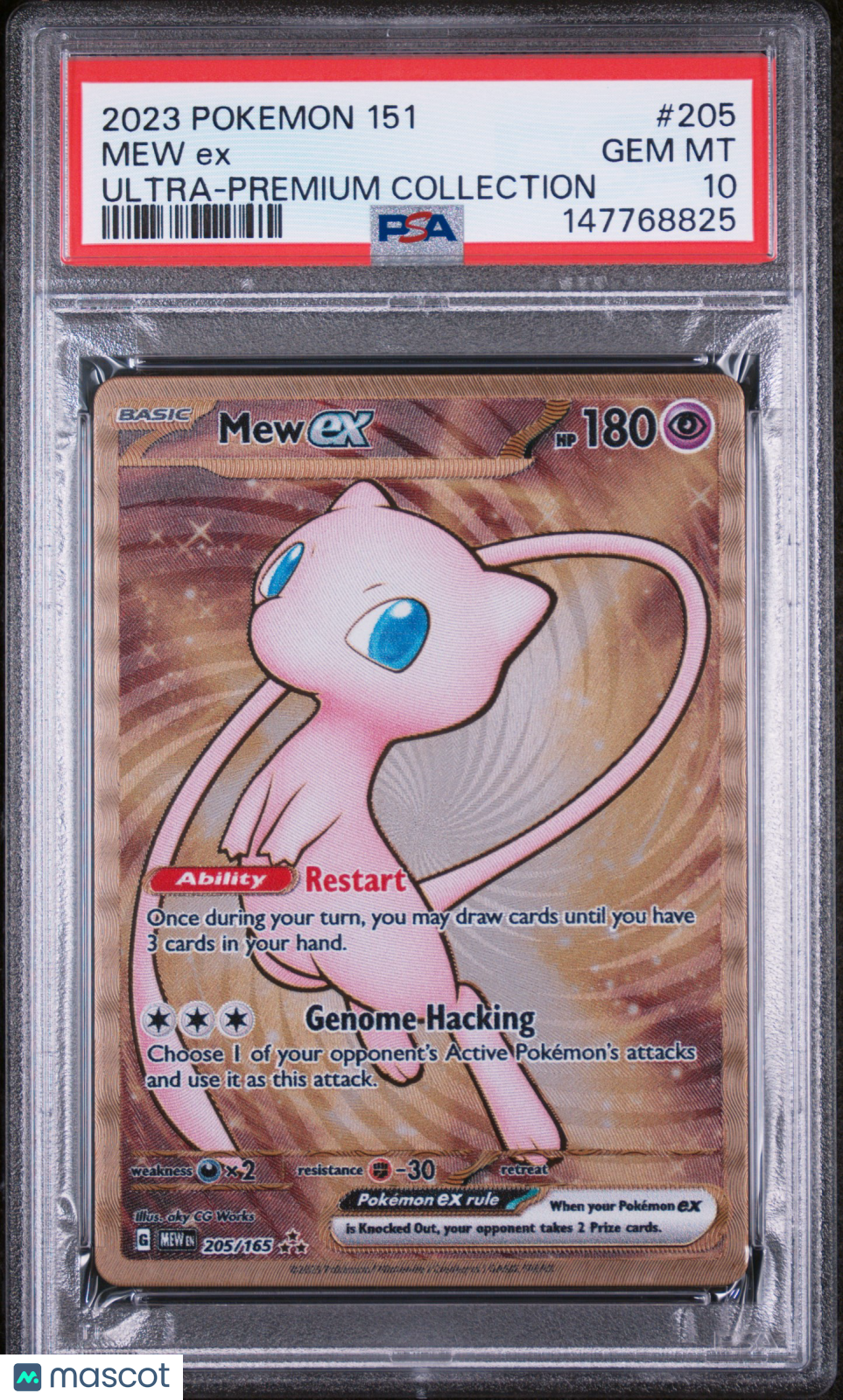 2023 Pokemon 151 Mew ex Ultra Premium Collection PSA 10