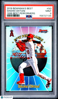 2018 Bowmans Best Shohei Ohtani 1998 Best Performers Rookie PSA 9 RC 2018 Bowman's Best 1998 Best Performers Shohei Ohtani #SO PSA 9