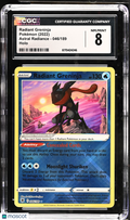 Pokemon Radiant Greninja 046 189 CGC 8