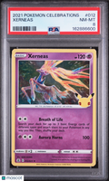 2021 Pokemon Celebrations Xerneas PSA 8