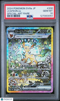 2024 Pokemon Japanese Leafeon ex Special Art Rare PSA 10