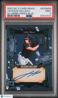 2023 Wild Card Jackson Holliday Auto 1/2 PSA 9