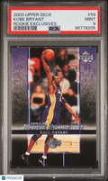 2003 Upper Deck Kobe Bryant Rookie Exclusive PSA 9