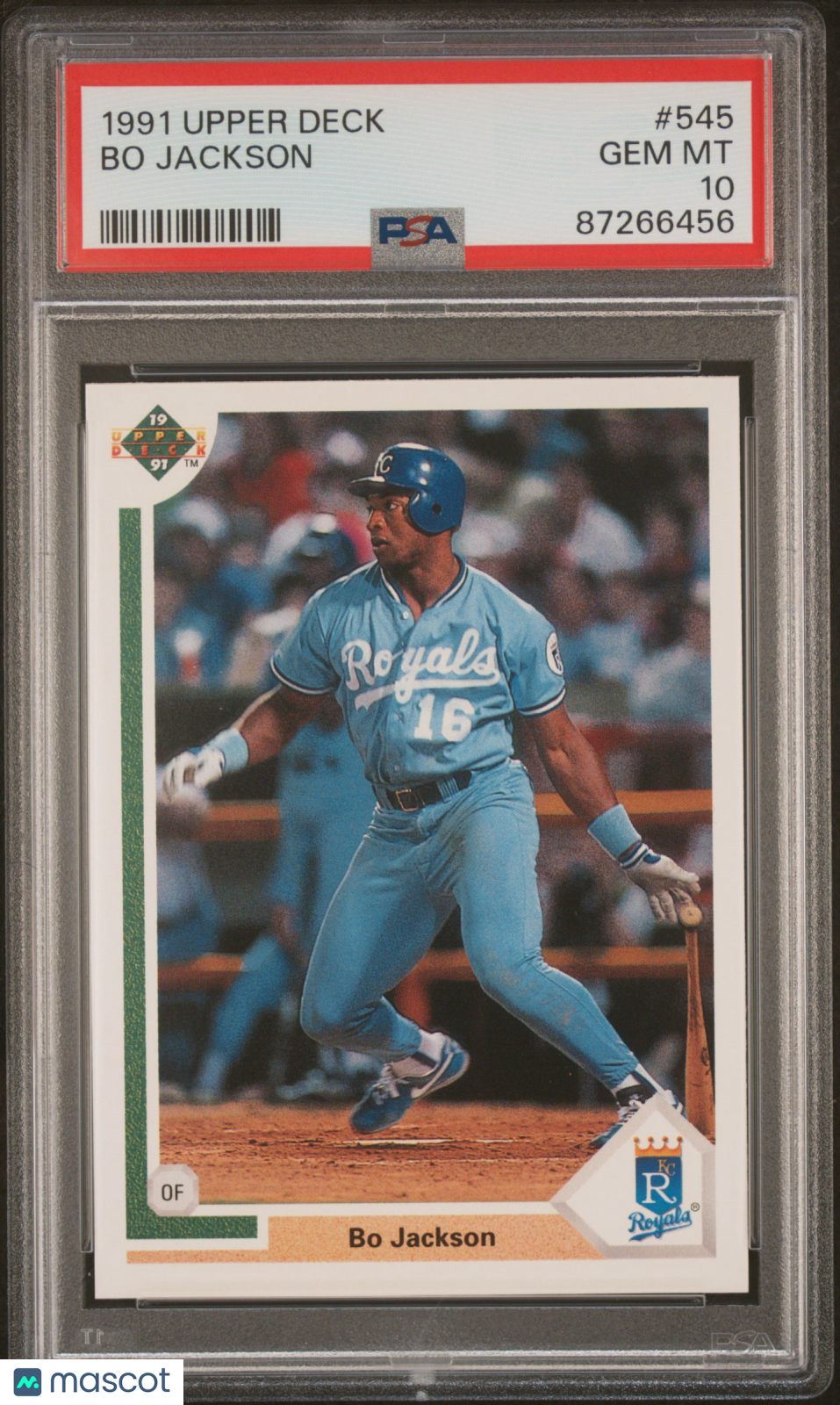 1991 Upper Deck Bo Jackson PSA 10