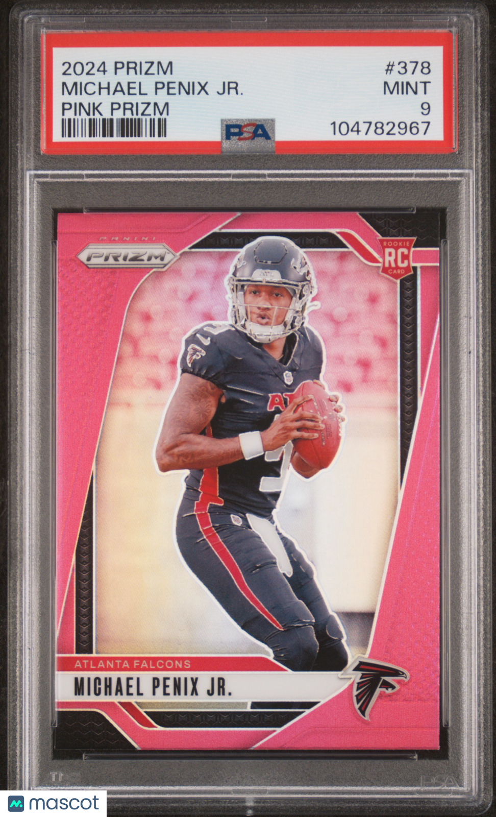 2024 Panini Prizm Michael Penix JR. #378 Pink PSA 9