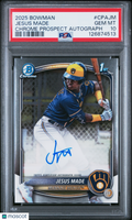 2025 Bowman Jesus Made Chrome Auto PSA 10