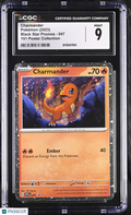 2023 Pokemon Charmander 1st Poster Collection Black Star Promo CGC 9