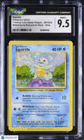 2023 Pokemon Squirtle Blastoise & Suicune ex Deck Holo CGC 9.5