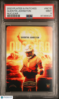 2023 Plates & Patches Quentin Johnston Rookie Nuclear PSA 9 RC