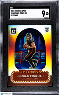 2024 Donruss Optic Michael Penix JR. #9 Uptowns SGC 9
