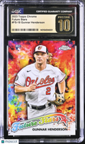 2023 Topps Chrome Gunnar Handerson Rookie Future Stars CGC Pristine 10 RC