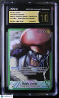 2024 One Piece Hody Jones Wings of the Captain OP06-020 Alternate CGC Pristine 10