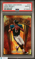1998 Finest Centurions Mark Brunell #C10 Refractor PSA 10