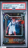 2025 Topps Match Attax Cooper Flagg Breakthrough Baller PSA 10 RC