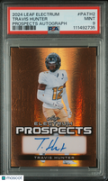 2024 Leaf Electrum Prospects Autographs Travis Hunter #PATH2 PSA 9