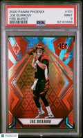 2020 Phoenix Joe Burrow Rookie Fire Burst PSA 9 RC