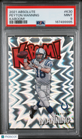 2021 Absolute Peyton Manning Kaboom! PSA 9