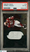 1998 SPx Terrell Owens 5333/76000 PSA 6