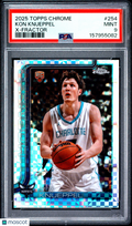 2025 Topps Chrome Kon Knueppel Rookie XFractor PSA 9 RC