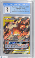 2019 Pokemon Reshiram & Charizard Black Star Promo SM201 CGC 9