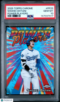 2025 Topps Chrome Shohei Ohtani Power Players PSA 10