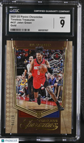 2021-22 Chronicles Jalen Green Rookie Timeless Treasures Gold 1/10 CGC 9 RC