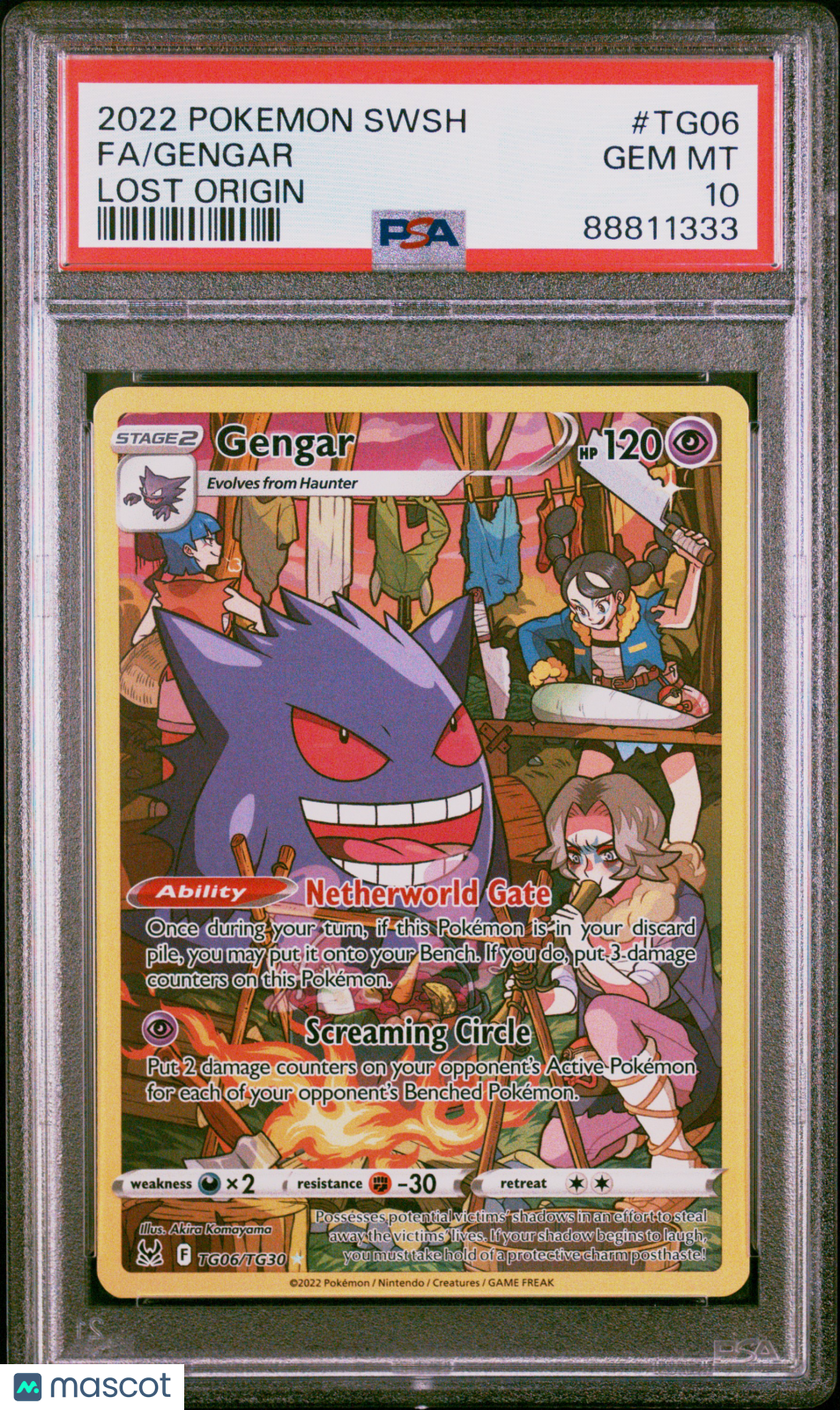 Gengar Lost Origin PSA 10