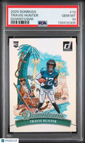 2025 Donruss Travis Hunter Rookie Downtown PSA 10 RC