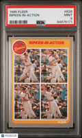 1985 Fleer Ripken-In-Action #626 PSA 9
