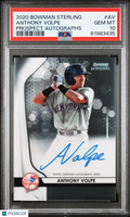 2020 Bowman Sterling Anthon Volpe Prospect Auto PSA 10