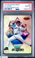 1999 Bowman's Best Al Leiter #64 Atomic Refractor PSA 10