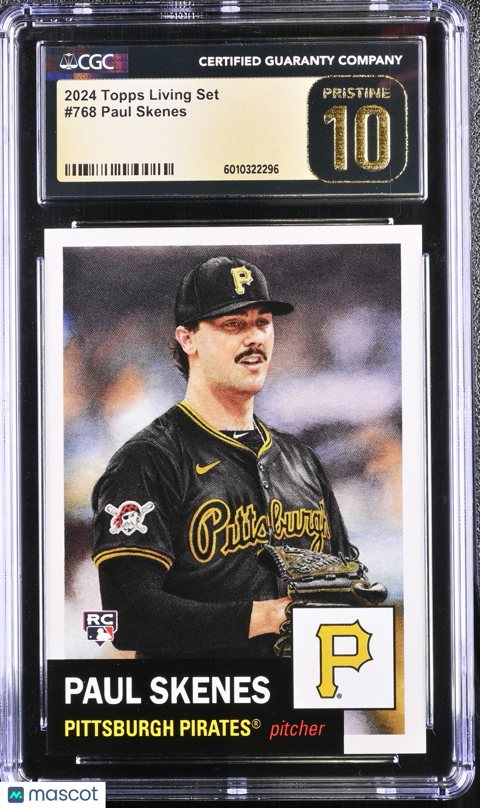 2024 Topps Living Set Paul Skenes CGC Pristine 10