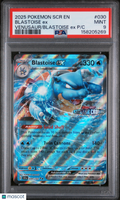 2025 Pokemon SCR EN Blastoise ex Venusaur/Blastoise PSA 9