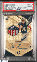 2022 Phoenix Alec Pierce Rookie Patch Auto 1/1 PSA 8