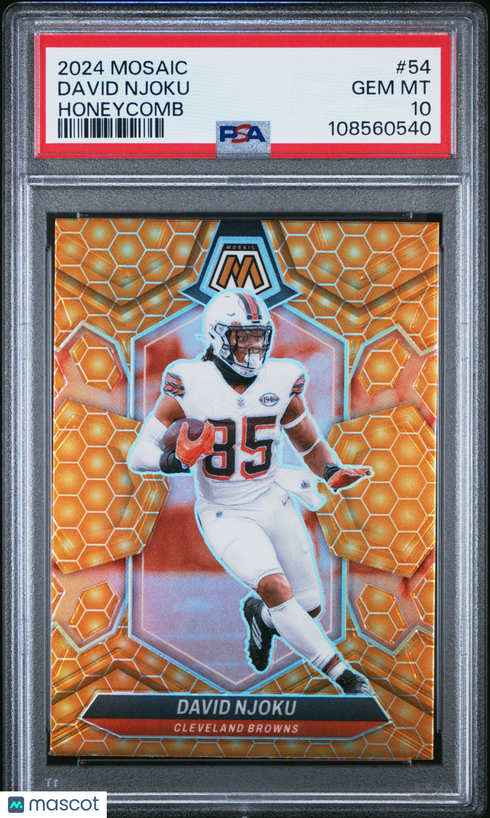 2024 Mosaic David Njoku Honecomb PSA 10